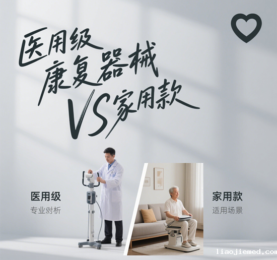 医用级康复器械VS家用款：功能差异与适用场景解析