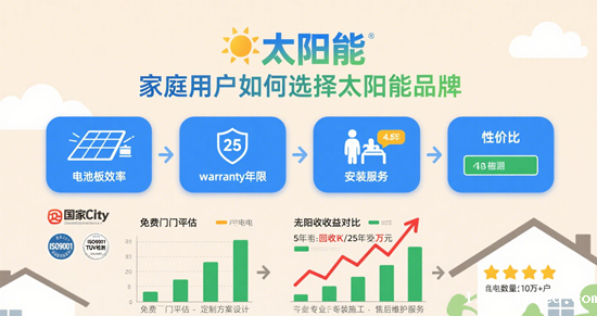 分布式光伏严控政策下，家庭用户如何选择太阳能品牌？