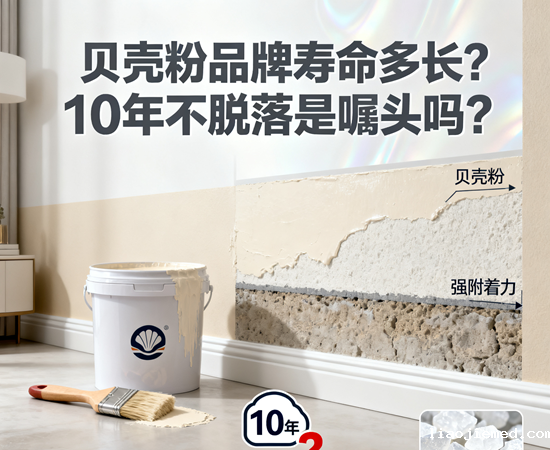 贝壳粉品牌寿命多长？10年不脱落是噱头吗？