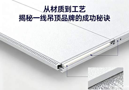 从材质到工艺，揭秘一线吊顶品牌的成功秘诀