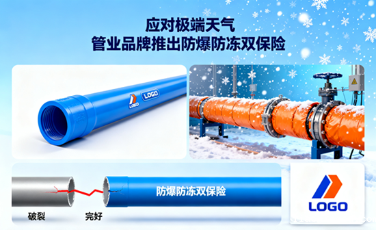 应对极端天气：管业品牌推出防爆防冻双保险