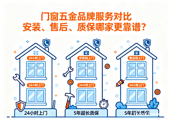 门窗五金品牌服务对比：安装、售后、质保哪家更靠谱？