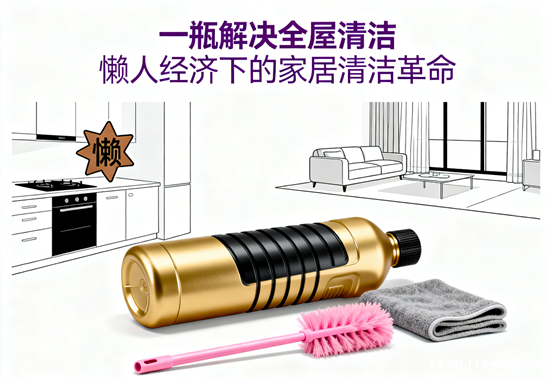 一瓶解决全屋清洁：懒人经济下的家居清洁革命